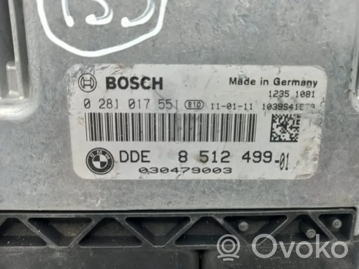 BMW 1 E81 E87 Calculateur moteur ECU 