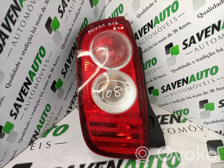 Nissan Micra Lampy tylnej klapy bagażnika 