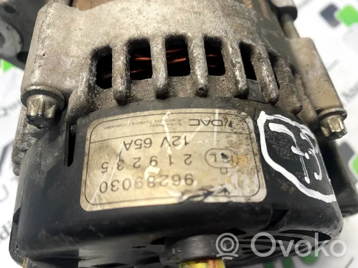 Chevrolet Matiz Generator/alternator 