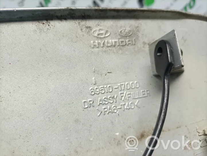 Hyundai Matrix Bouchon, volet de trappe de réservoir à carburant 