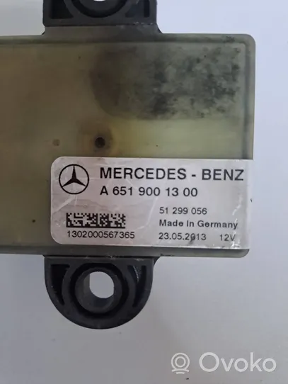 Mercedes-Benz Sprinter W906 Relais de bougie de préchauffage A6519001300