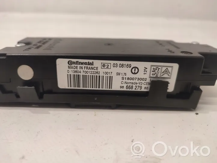 Citroen C5 Bluetoothin ohjainlaite/moduuli 9666827980