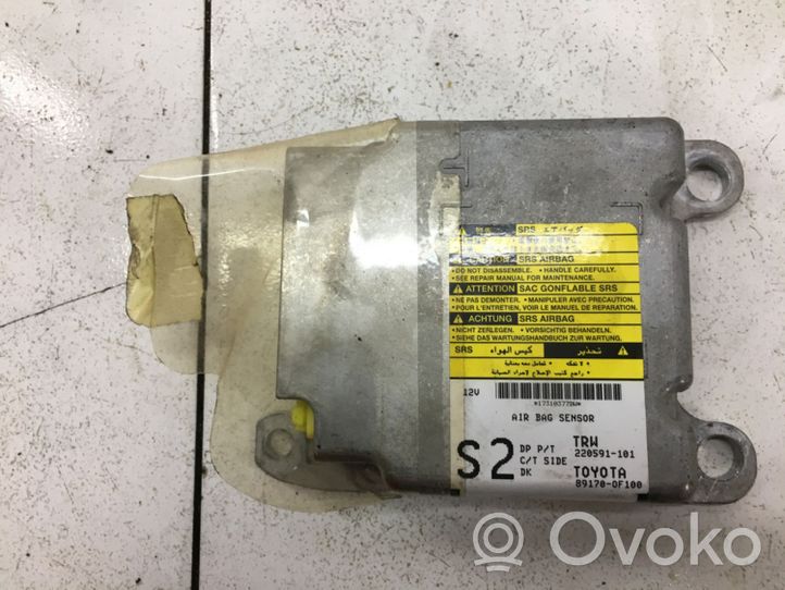 Toyota Verso Sterownik / Moduł Airbag 220591101