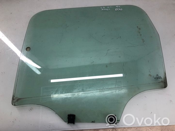 Citroen C3 Rear door window glass 43R001583