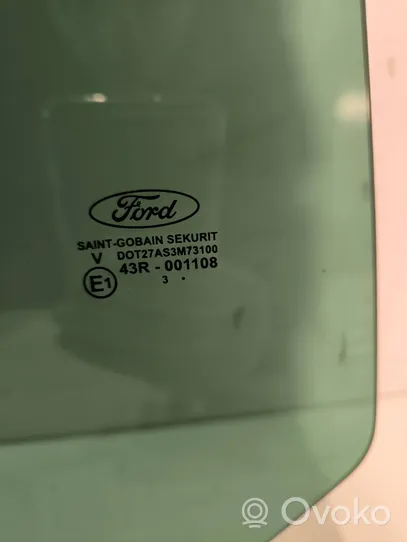 Ford Focus C-MAX Szyba drzwi tylnych 43R001108