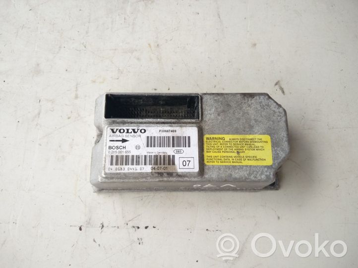 Volvo V70 Sterownik / Moduł Airbag 0285001655