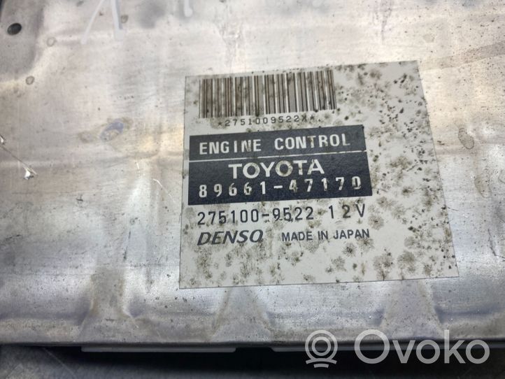Toyota Prius (NHW20) Moottorin ohjainlaite/moduuli 8966147170