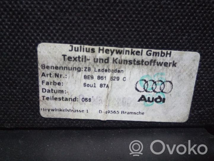 Audi A4 S4 B7 8E 8H Rivestimento vano della ruota di scorta 8E9864106