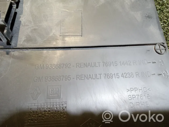 Opel Vivaro (B) pillar trim (bottom) 769151442R