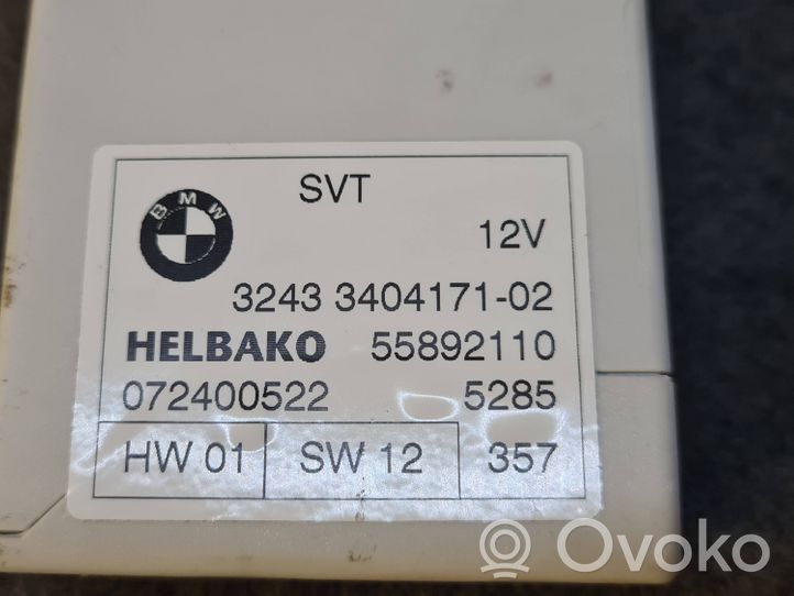 BMW X3 E83 Vairo stiprintuvo valdymo blokas 3404171