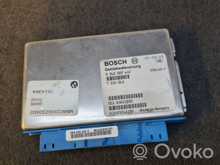 BMW 5 E39 Module de contrôle de boîte de vitesses ECU 7514265