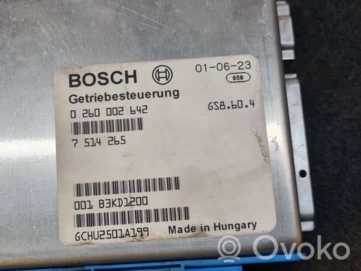 BMW 5 E39 Module de contrôle de boîte de vitesses ECU 7514265