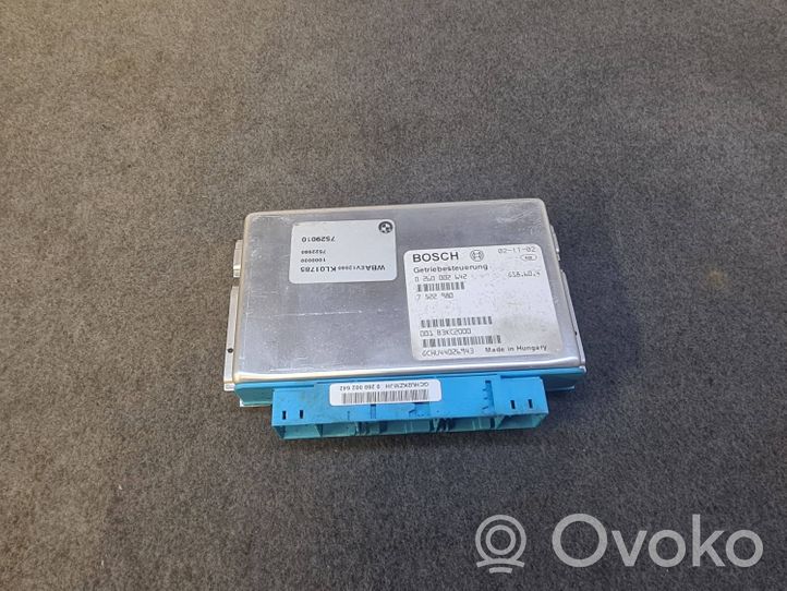 BMW 5 E39 Module de contrôle de boîte de vitesses ECU 7522980