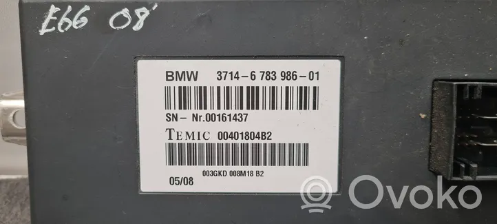 BMW 7 E65 E66 Sterownik / Moduł tylnego zawieszenia pneumatycznego 6783986