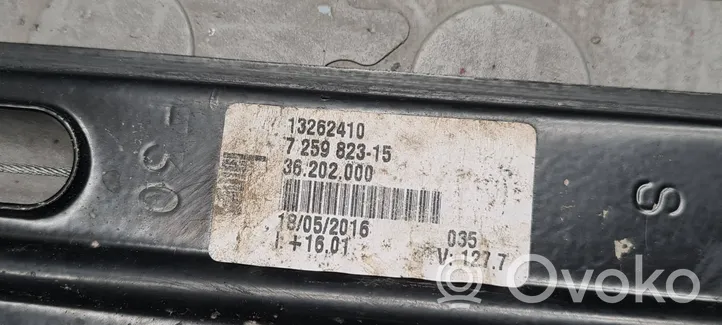 BMW 3 F30 F35 F31 Priekinio el. lango pakėlimo mechanizmo komplektas 7259823