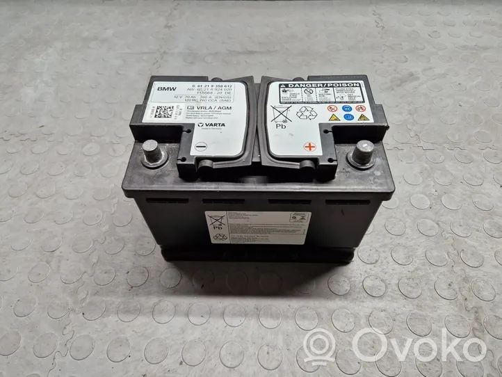 BMW 3 F30 F35 F31 Batteria 61219358612