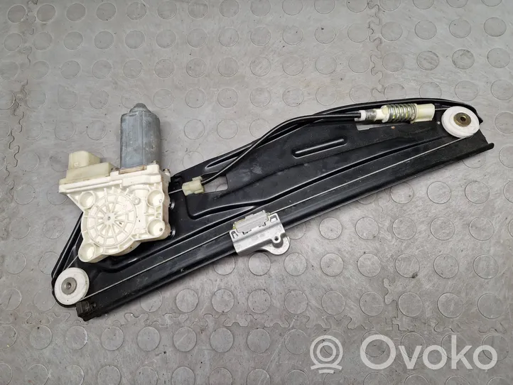 BMW 7 E65 E66 Mécanisme lève-vitre de porte arrière avec moteur 7024813