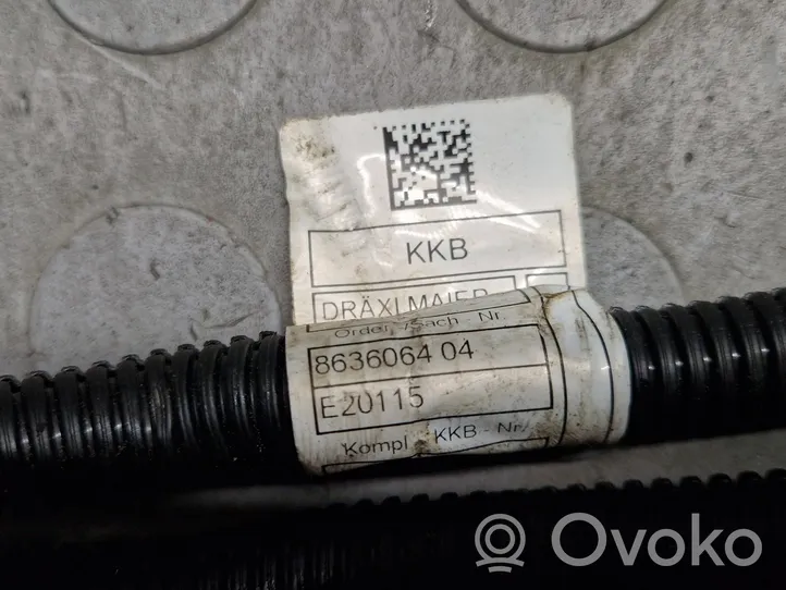 BMW 3 F30 F35 F31 Engine installation wiring loom 8636064