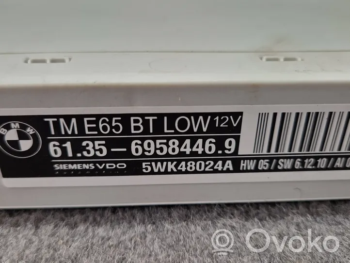 BMW 7 E65 E66 Unité de commande module de porte 6958446