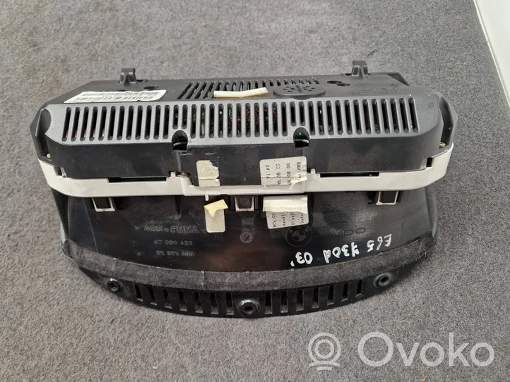 BMW 7 E65 E66 Tachimetro (quadro strumenti) 6935456