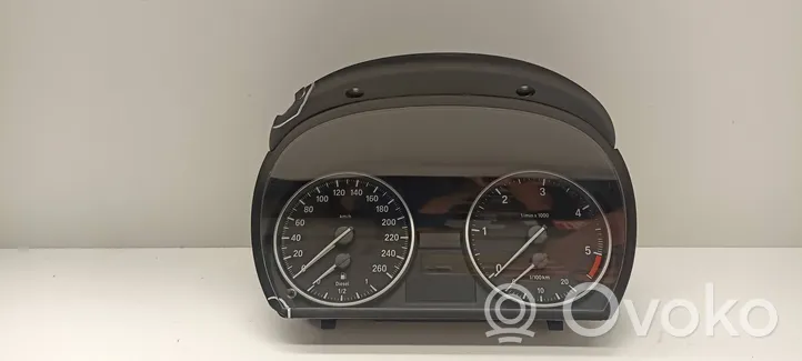 BMW 1 E81 E87 Speedometer (instrument cluster) 9242346