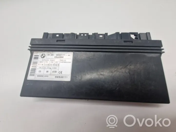 BMW 6 E63 E64 Moduł / Sterownik komfortu 6943171