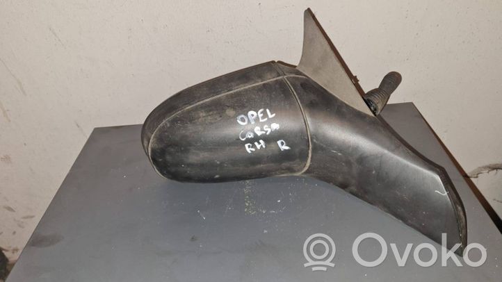 Opel Corsa B Manualne lusterko boczne drzwi przednich 008007454