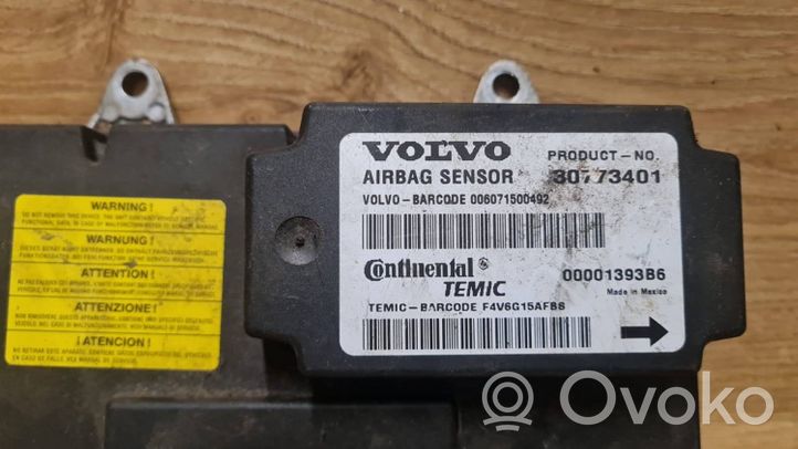 Volvo V50 Sterownik / Moduł Airbag 30773401