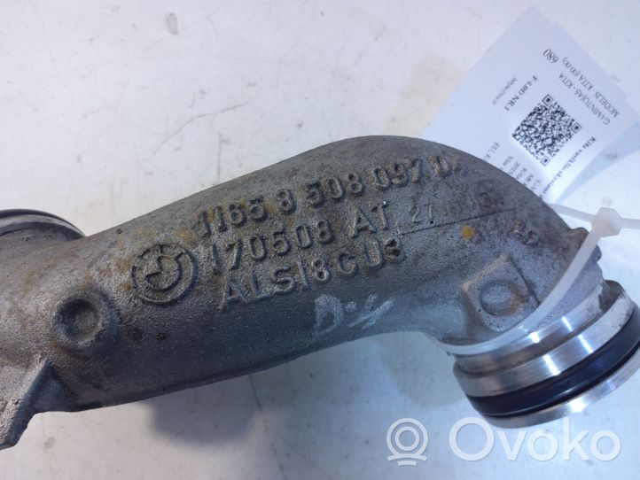 BMW 7 F01 F02 F03 F04 Tube d'admission de tuyau de refroidisseur intermédiaire 8508097