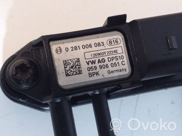 Volkswagen Jetta VI Exhaust gas pressure sensor 059906051C