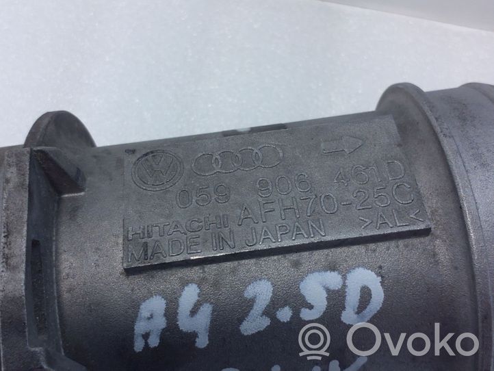 Audi A6 S6 C6 4F Débitmètre d'air massique 059906461D