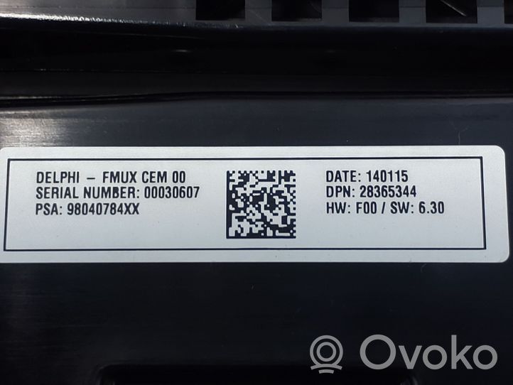 Citroen DS4 Centralina del climatizzatore 98040784XX