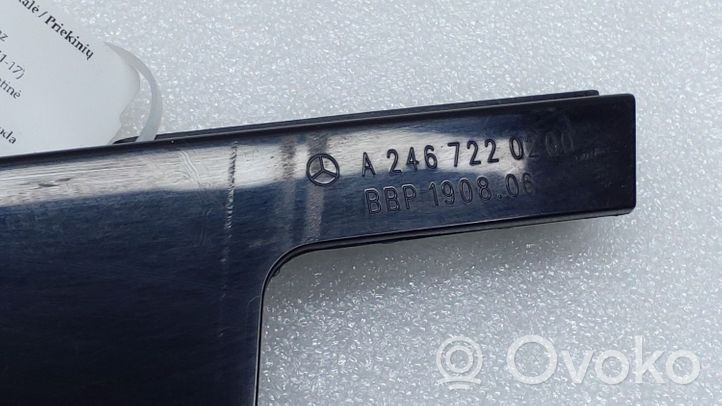 Mercedes-Benz B W246 W242 Kita priekinių durų apdailos detalė A2467220200
