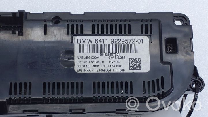 BMW Z4 E89 Oro kondicionieriaus/ klimato/ pečiuko valdymo blokas (salone) 9229572