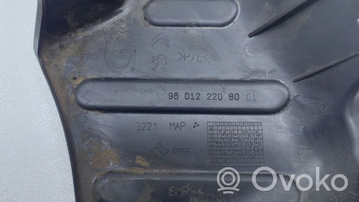 Citroen C3 Couvre soubassement arrière 9801222080