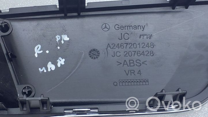 Mercedes-Benz A W176 Klamka wewnętrzna drzwi przednich A2467201248