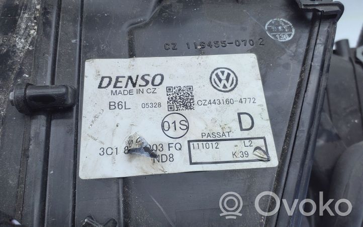 Volkswagen PASSAT B7 Scatola climatizzatore riscaldamento abitacolo assemblata 3C1820303A