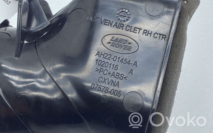 Land Rover Discovery 4 - LR4 Griglia di ventilazione centrale cruscotto AH2201454A