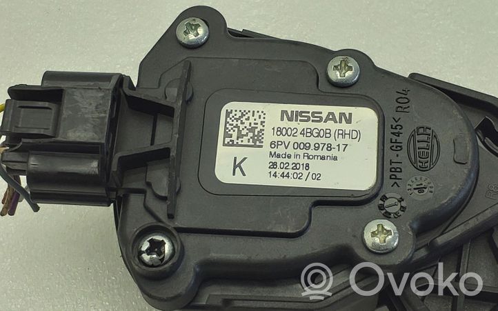 Nissan Qashqai Pédale d'accélérateur 180024BG0B