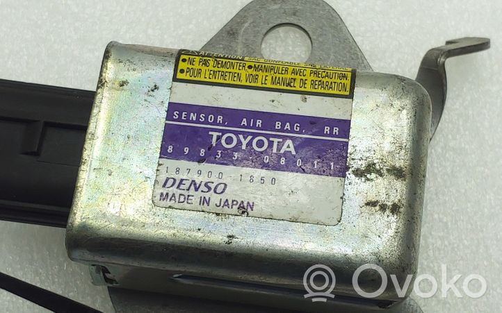 Toyota Sienna XL20 II Gaisa spilvenu trieciensensors 8983308011