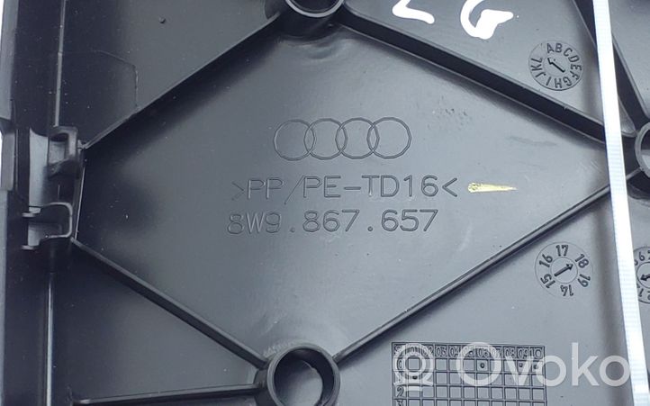 Audi A4 S4 B9 Inne elementy wykończeniowe drzwi tylnych 8W9867657