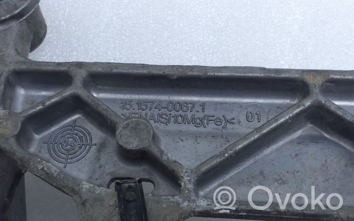 Porsche Cayenne (92A) Supporto del compressore ad aria dello pneumatico 15157400671