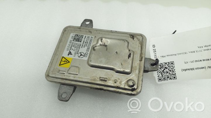 Mercedes-Benz B W246 W242 Modulo di zavorra faro Xenon A1669002800