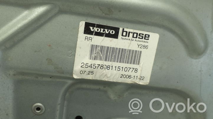 Volvo S80 Takaikkunan nostomekanismi ilman moottoria 983042102