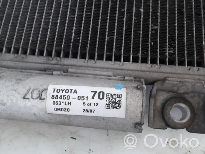 Toyota Avensis T250 Radiatore di raffreddamento A/C (condensatore) 8845005170