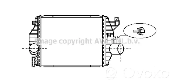 Mercedes-Benz Vito Viano W638 Starpdzesētāja radiators A6385012901