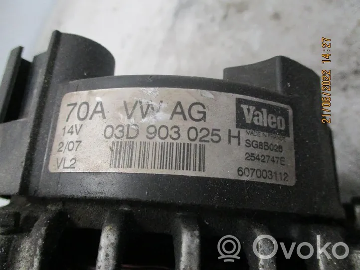 Volkswagen Fox Alternator 3D903025H