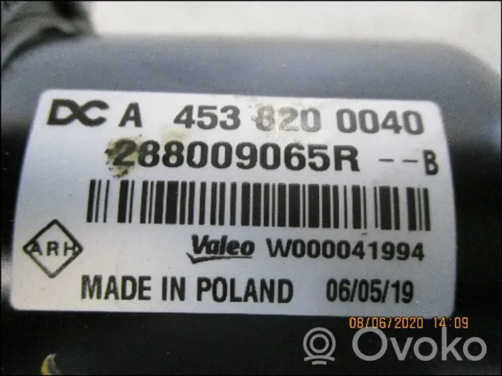 Renault Twingo III Mechanizm i silniczek wycieraczek szyby przedniej / czołowej 288009065R