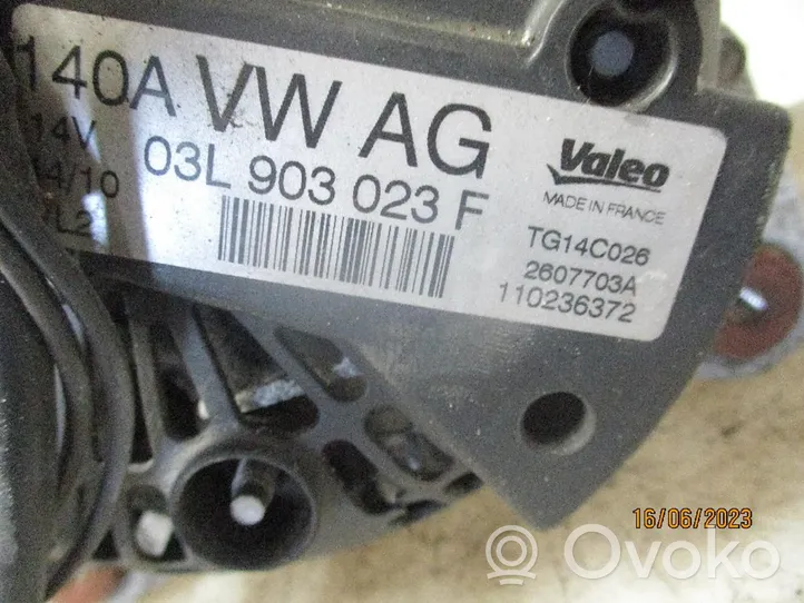 Volkswagen Golf VI Generatore/alternatore 3L903023F