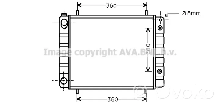 Land Rover Discovery Radiateur de refroidissement BTP2275